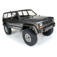 2001 Jeep Cherokee Clear Body for 12. 3” (313mm) Wheelbase Scale Crawlers
