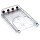 Karosserieteile - 1/10 Zubehör - Scale - Gross Dach-Regal - mit LED Licht - Silber