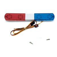 Lichtset - 1/10 TC/Drift - LED - JR Stecker - Polizei...