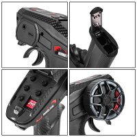 INJORA T6M 6CH 2.4GHz Micro Transmitter with Receiver Radio Controller for 1/24 1/18 RC Car