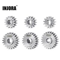 INJORA Stainless Steel Portal Gears Set for 1/18 Redcat...