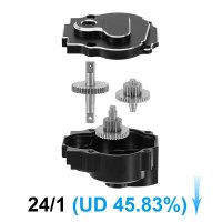INJORA CNC Aluminum Complete Transmission for 1/18 Redcat...