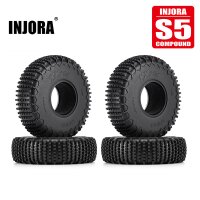 INJORA S5 1.9" 4.75" OD XHX Pin Tires (4)...