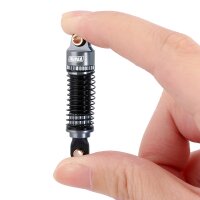 INJORA 53mm Threaded Oil Shocks for 1/18 Redcat Ascent18 4pcs grey