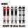 INJORA 53mm Threaded Oil Shocks for 1/18 Redcat Ascent18 4pcs grey