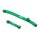 INJORA Red/Grey Aluminum Steering Links Set for SCX24 Black