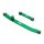 INJORA Red/Grey Aluminum Steering Links Set for SCX24 Black