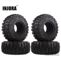 INJORA 4PCS 2.2" 120*48mm Mud Grappler Tires for...