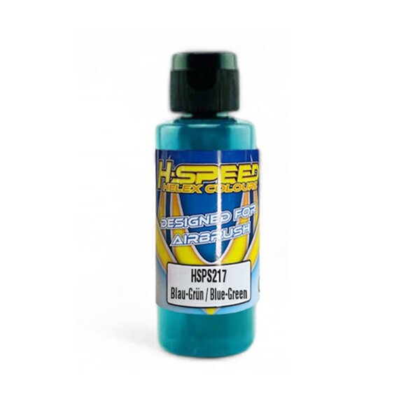 Lexan Airbrush Farbe 60 ml Blau-Grün / Blue-Green