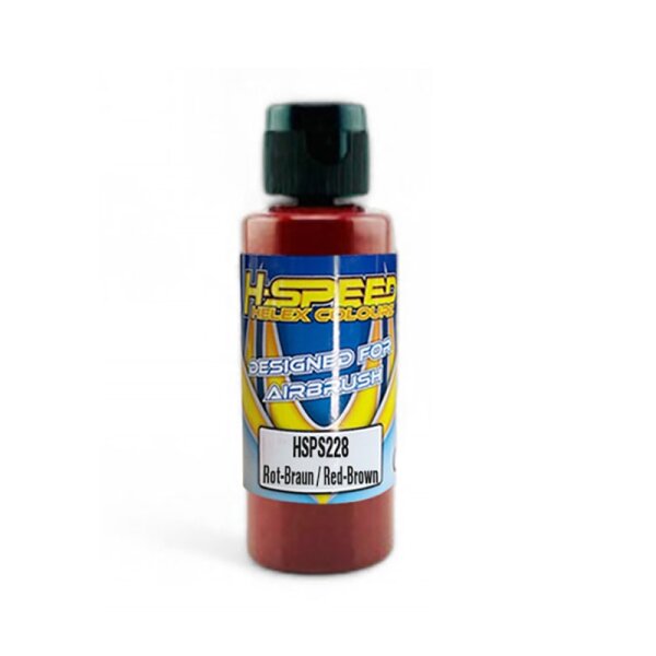 Lexan Airbrush Farbe 60 ml Rot-Braun / Red-Brown