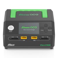 Gens ace iMars D1000 Smart Charger | Dual Channel | AC...