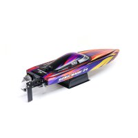 BOAT SONICWAKE 24" 610mm EP RTR Self-Righting BL Deep-V RTR - RED