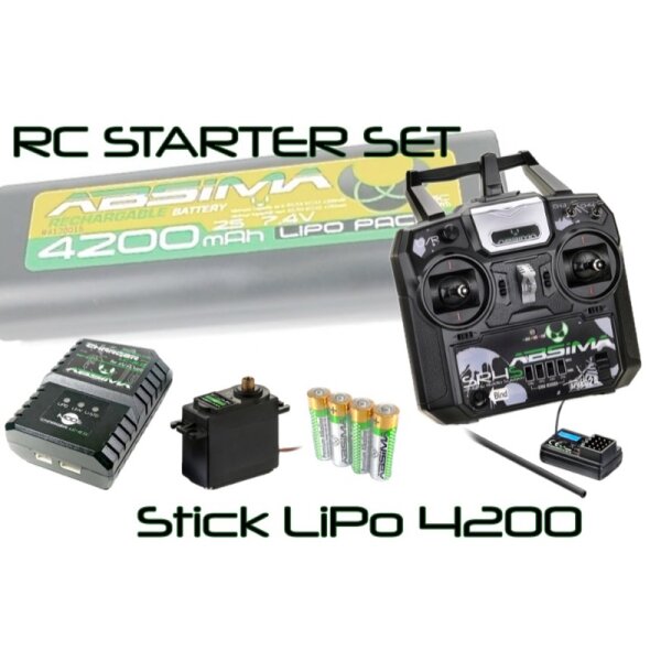 RC Starter-Set "Stick LiPo 4200"