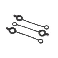 Pro Boat Drain Plug Set, Teathered