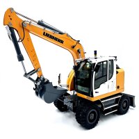 Kurzheck-Hydraulik Radbagger 1:14 Hydraulisch