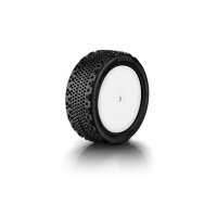 HUDY 1/10 OFFROAD REIFEN GEKLEBT 4WD FRONT CARPET 101 (2)...