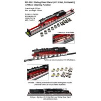 H0-AC Rollenprüfstand + Reinigung 500mm Märklin