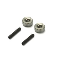 Exotek Twist Nuts For M3 Thread (Gun Metal)