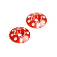 Exotek Flite Wing Buttons V2, 6061 (2pcs | Red)