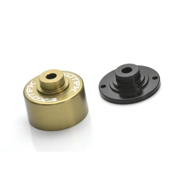 Exotek Losi Tenacity Lasernut 7075 HD Diff Case With Alloy Cap, Hard Anodised