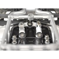 Exotek Tamiya BBX BB01 HD Steering Cranks, Alloy (Silver)