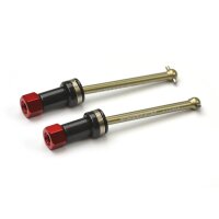Exotek Losi Nascar CVD Set, 41mm Rear W/ Red Alloy Hexes