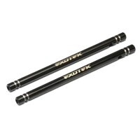 Exotek Associated RC10 HD Nose Brace Tubes (2pcs), Titanium