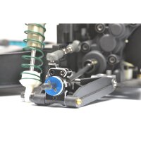Exotek Associated RC10 HD Rear Hubs, Adjustable, 7075 For Use With M3 Ball Studs