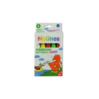 Airbrush Magic 5er Butterfly inkl. Schablone A6
