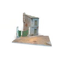 French Street Scenery 14 x 14 cm