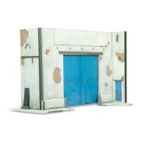 Factory Gate Scenery 10 5 x 17 cm