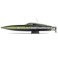 SCHIFF SONICWAKE 36" V3 914mm EP RTR Self-Righting V-Hull Boat RTR Black
