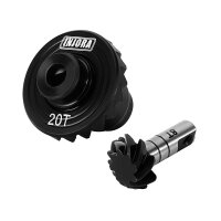 INJORA Alloy Steel Helical Diff Gears for 1/18 Redcat Ascent-18 8/20T Gears (underdrive 20%)