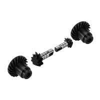 INJORA Alloy Steel Helical Diff Gears for 1/18 Redcat Ascent-18 8/20T Gears (underdrive 20%)