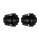 INJORA Black Coating Brass Diff Covers for 1/32 Redcat Ascent-32 (ASC32-07)