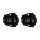 INJORA Black Coating Brass Diff Covers for 1/32 Redcat Ascent-32 (ASC32-07)