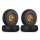 INJORA 0.75" 44*16mm Aluminum Wheels Set for 1/32 Redcat Ascent-32 (W7501) Gold