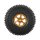 INJORA 0.75" 44*16mm Aluminum Wheels Set for 1/32 Redcat Ascent-32 (W7502) Gold