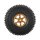 INJORA 0.75" 44*16mm Aluminum Wheels Set for 1/32 Redcat Ascent-32 (W7502) Gold