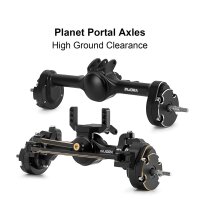 INJORA Planet Portal Axles with Double Joint Shafts for...