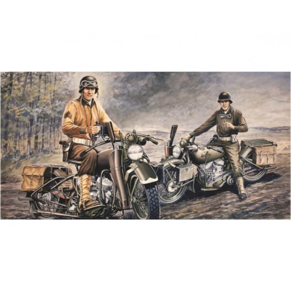 1:35 U.S. Motorräder WWII