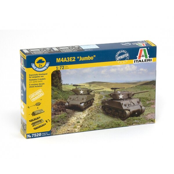 1:72 M4A3E2 "JUMBO", 2 pcs