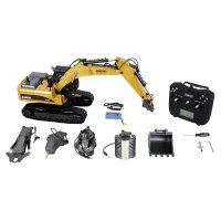 G705E Bagger Metall 1:14 RTR gelb Elektro